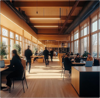 Spațiu flexibil de locuit și lucru